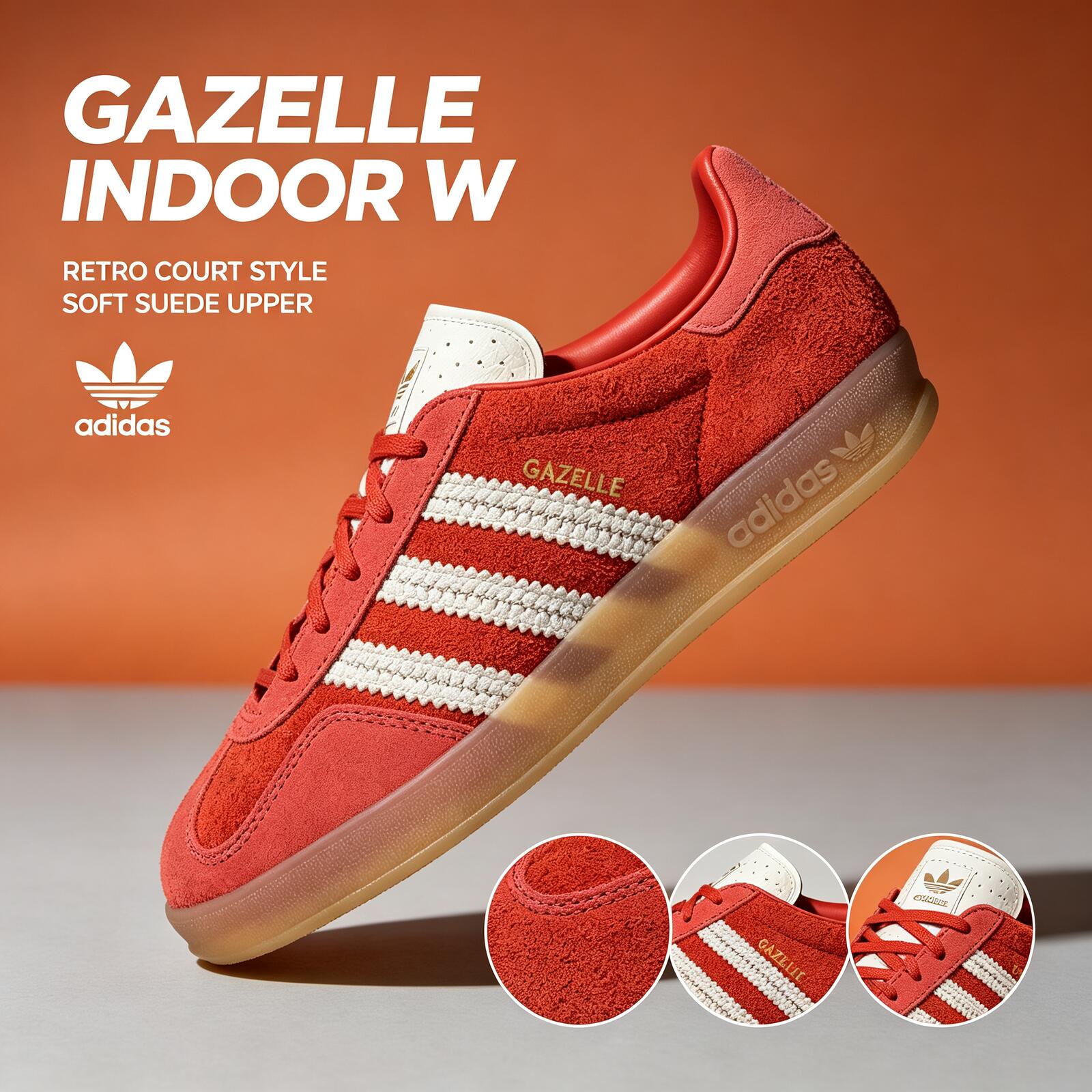 Adidas GAZELLE INDOOR W KI7169 - Adidas Shoes Gazelle recension och pris
