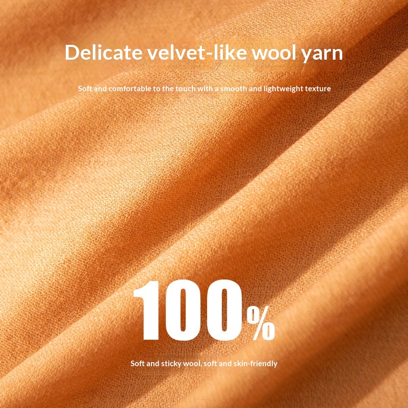 100% Wool Scarf Ultra Soft Lar - Pashmina Wrap Large recension och pris